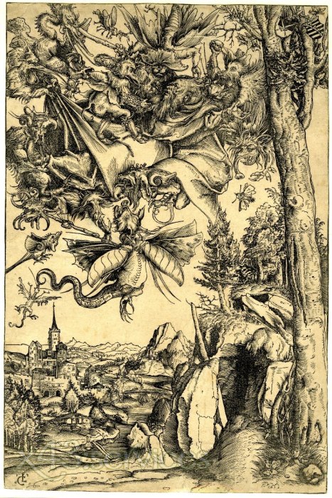 Lucas Cranach d Ae - Die Versuchung des heiligen Antonius - The Temptation of saint Anthony